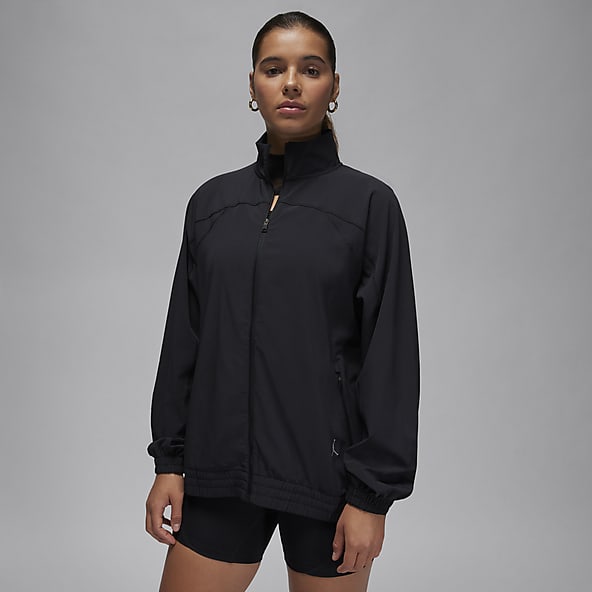 Nike black womens windbreaker best sale